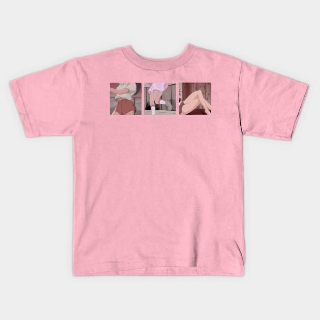 Girls Kids T-Shirt by Galka